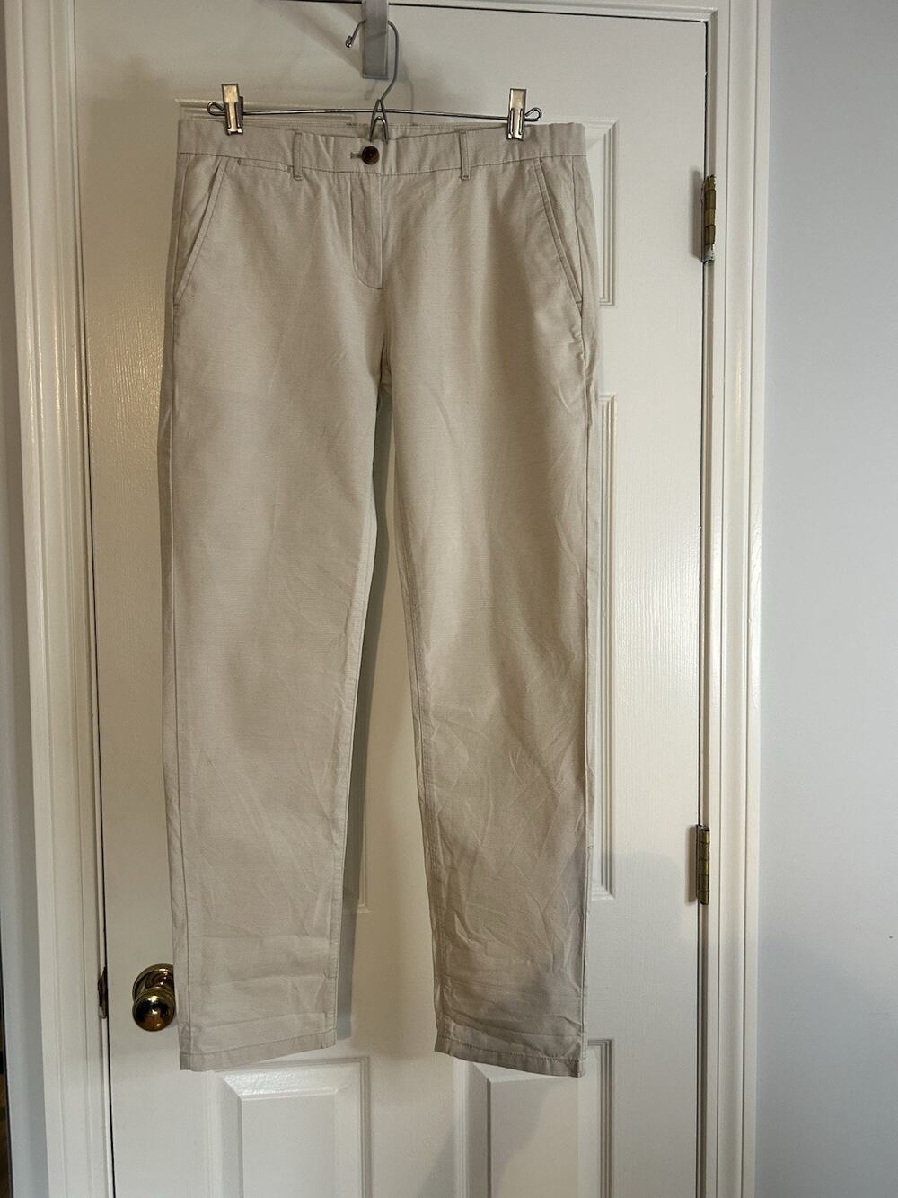 GAP Khakis by GAP SF/NY Men’s Pants Beige Straight Fit Cotton Size S 33x30